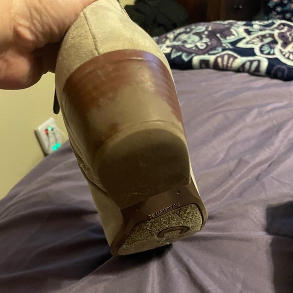 Circus Sam Edelman Phoenix Tan Suede Chelsea Boots Booties Sz 8.5 Western Basic‎ - Picture 6 of 15